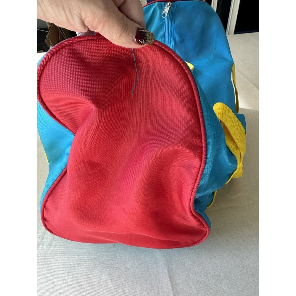 Vintage Woody Woodpecker Large Zipper Duffle Bag Thrashed‎ Universal Studios